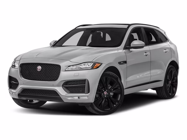 2017 Silver Jaguar F-PACE 20d R-Sport AWD SUV
