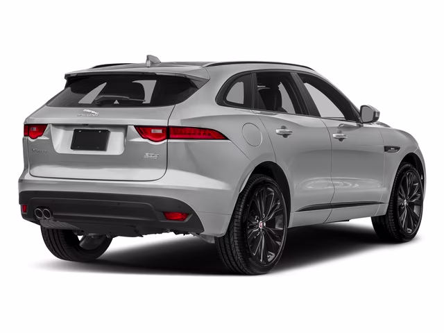 2017 Silver Jaguar F-PACE 20d R-Sport AWD SUV