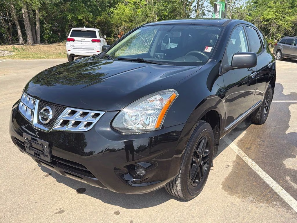 2012 Super Black Metallic Nissan Rogue S AWD SUV