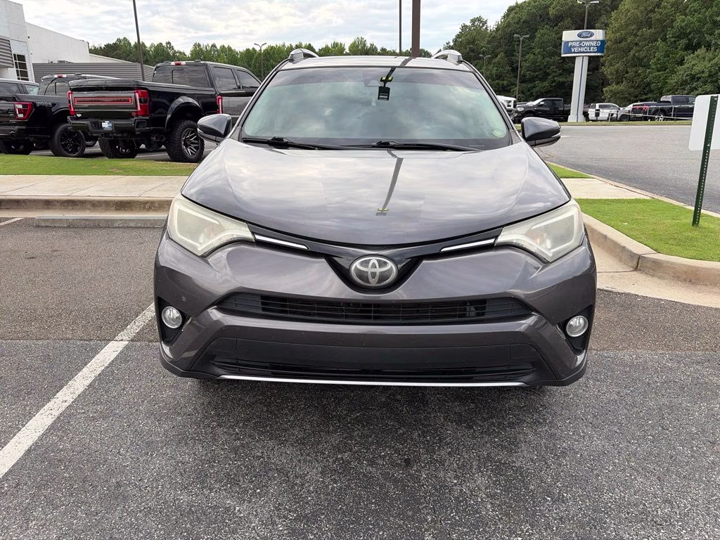 2017 Magnetic Gray Metallic Toyota RAV4 XLE FWD SUV