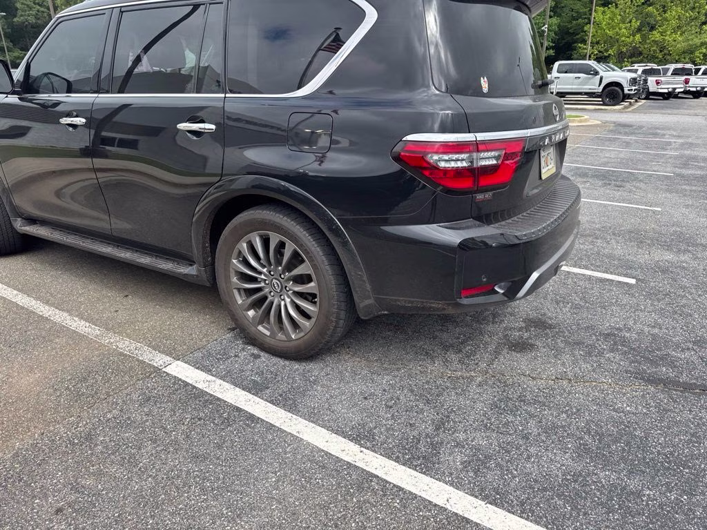2024 Super Black Nissan Armada Platinum 4X4 SUV