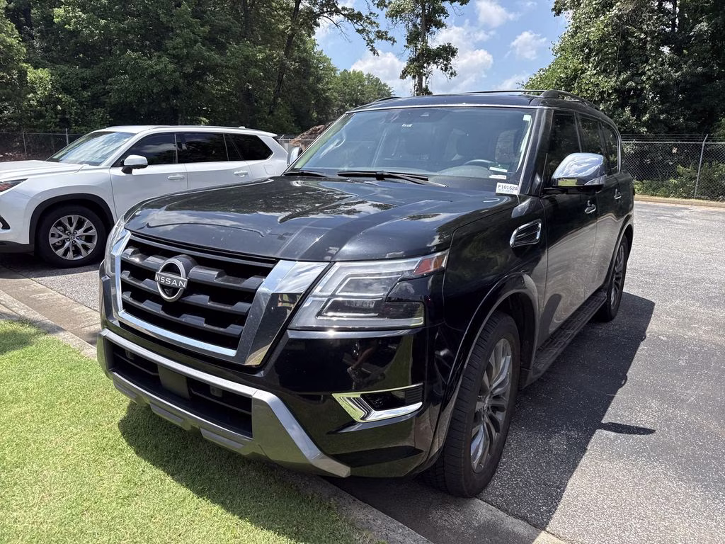 2024 Super Black Nissan Armada Platinum 4X4 SUV