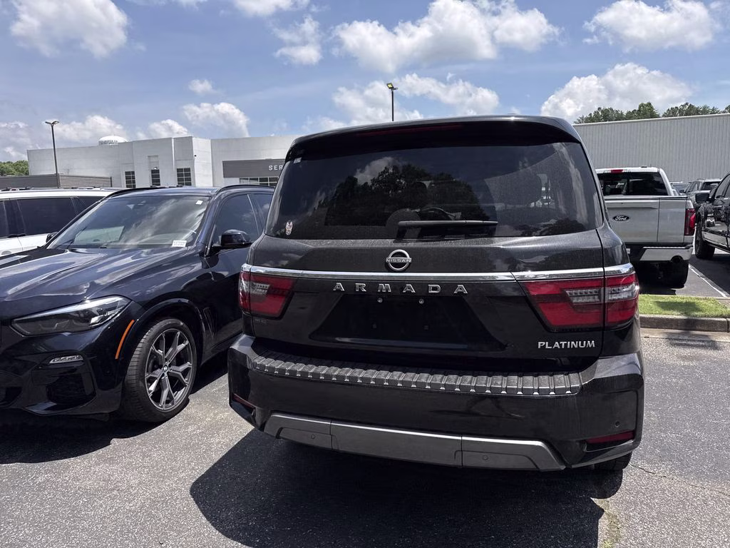 2024 Super Black Nissan Armada Platinum 4X4 SUV
