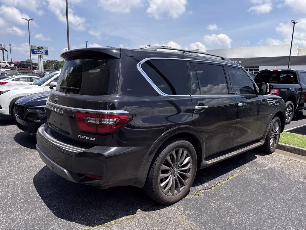 2024 Super Black Nissan Armada Platinum 4X4 SUV