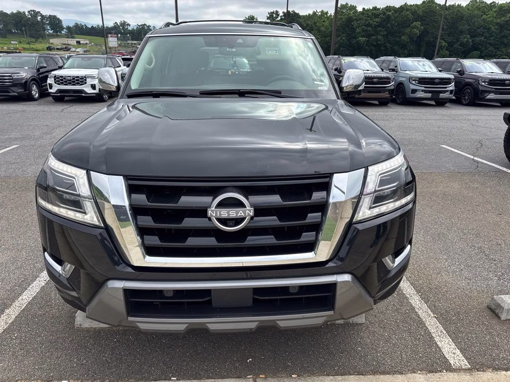 2024 Super Black Nissan Armada Platinum 4X4 SUV