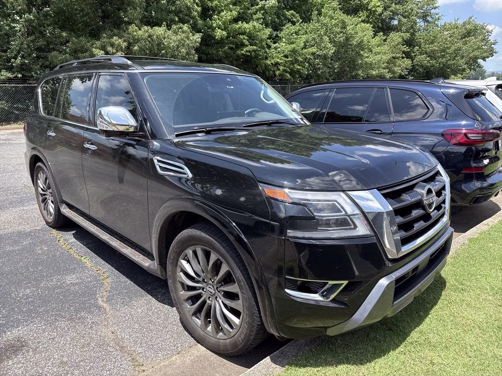 2024 Super Black Nissan Armada Platinum 4X4 SUV