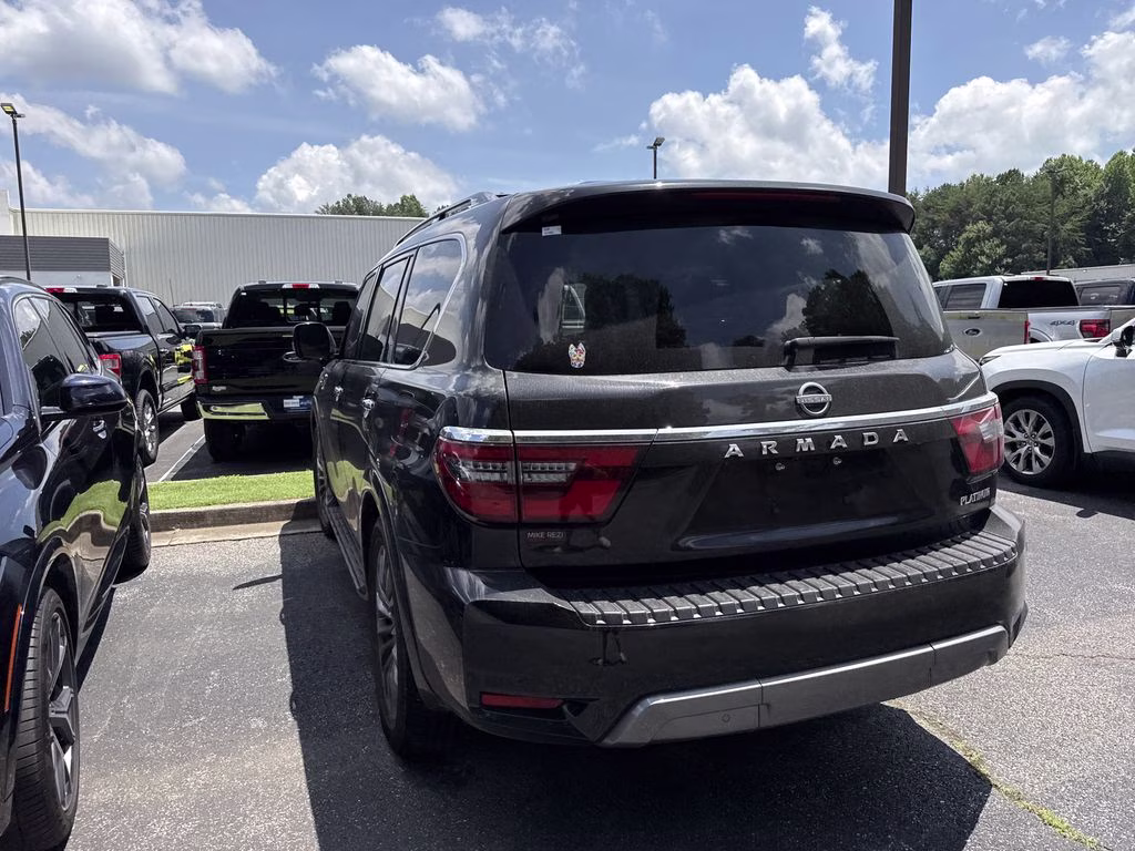2024 Super Black Nissan Armada Platinum 4X4 SUV