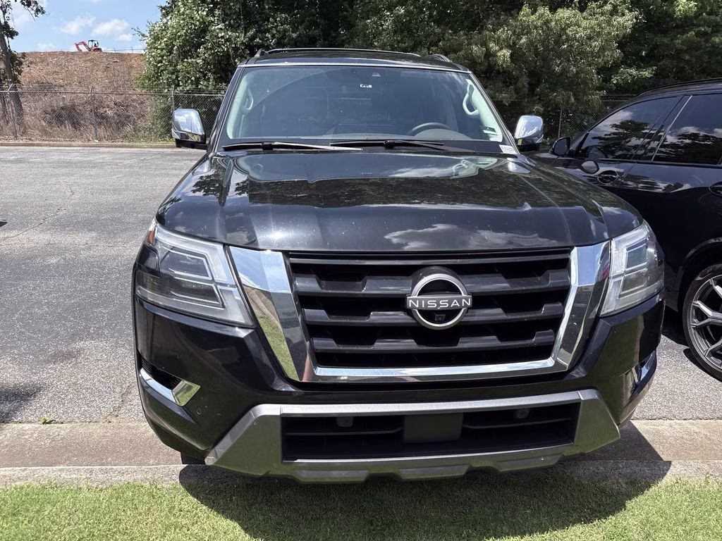 2024 Super Black Nissan Armada Platinum 4X4 SUV