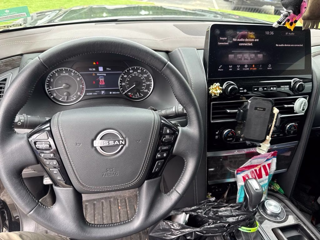 2024 Super Black Nissan Armada Platinum 4X4 SUV