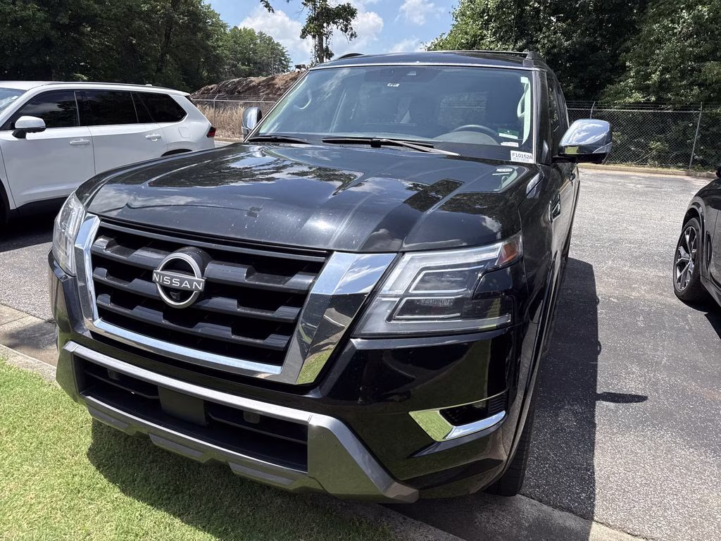 2024 Super Black Nissan Armada Platinum 4X4 SUV