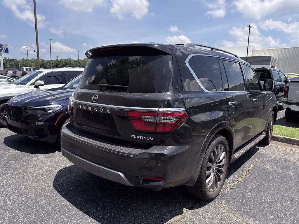 2024 Super Black Nissan Armada Platinum 4X4 SUV