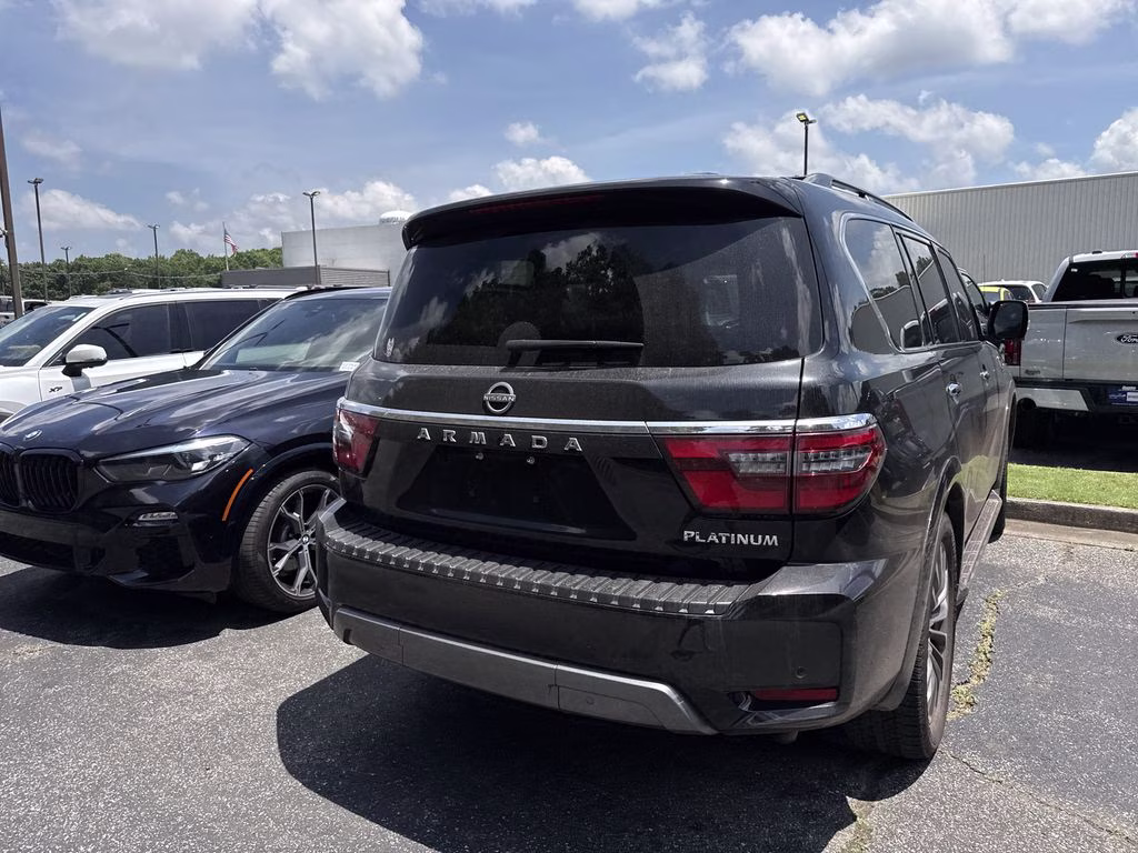 2024 Super Black Nissan Armada Platinum 4X4 SUV