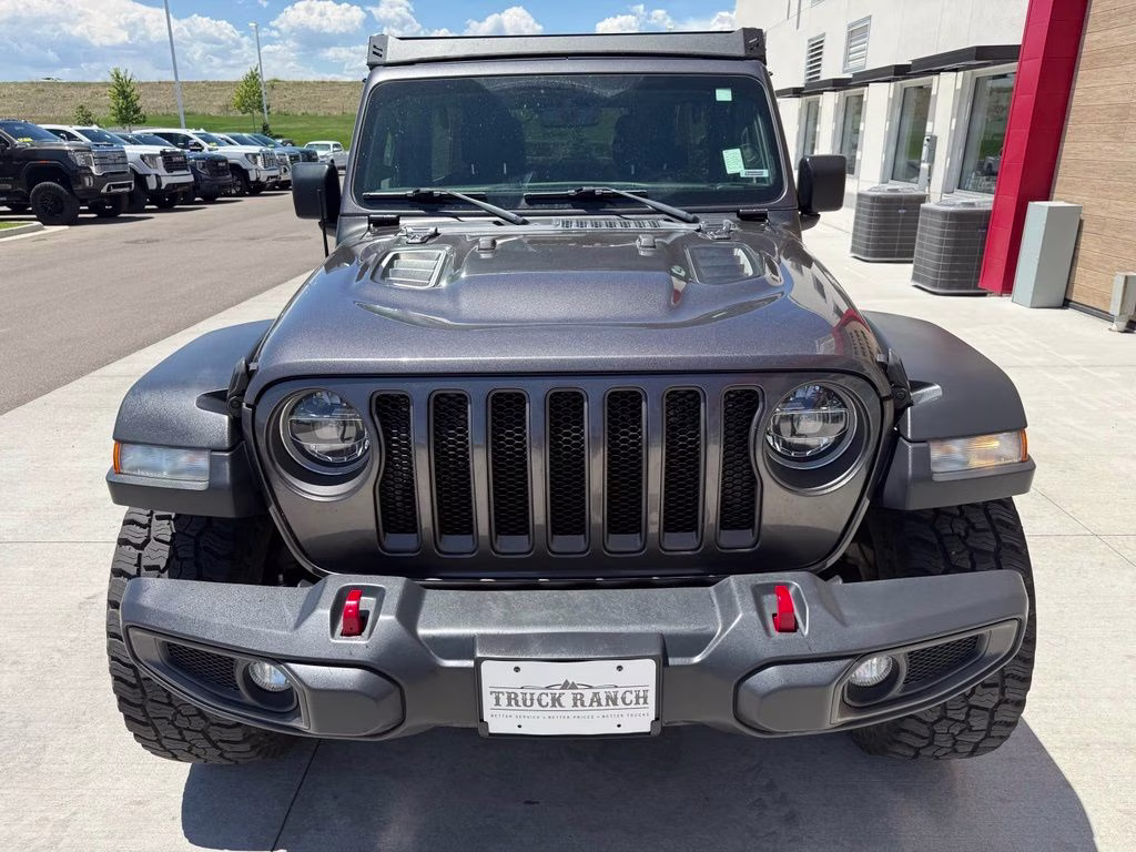 2018 Granite Crystal Metallic Clearcoat Jeep Wrangler Unlimited Rubicon 4X4 SUV