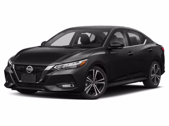 2021 Super Black Nissan Sentra SR FWD Sedan