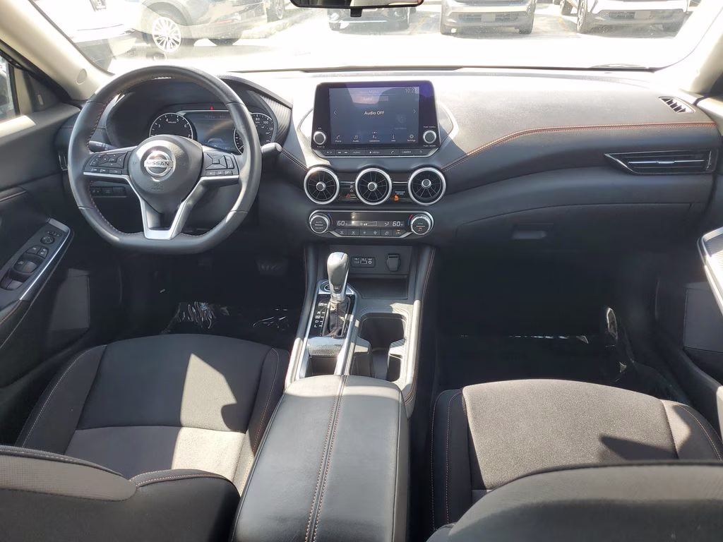 2021 Super Black Nissan Sentra SR FWD Sedan