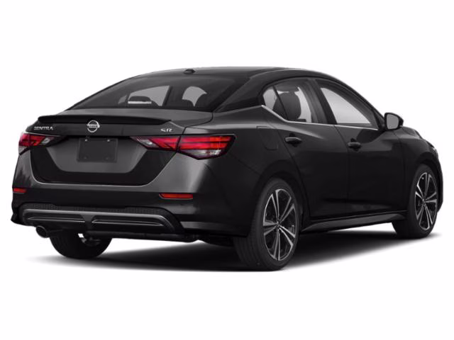 2021 Super Black Nissan Sentra SR FWD Sedan