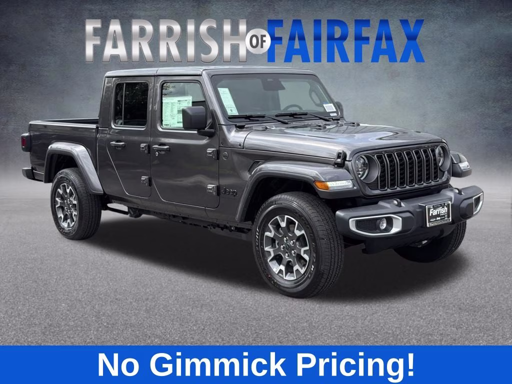 2026 Granite Crystal Metallic Clearcoat Jeep Gladiator Sahara 4X4 Truck