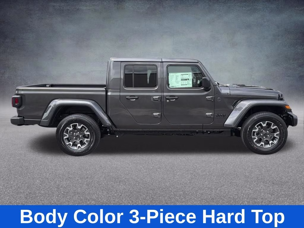 2026 Granite Crystal Metallic Clearcoat Jeep Gladiator Sahara 4X4 Truck