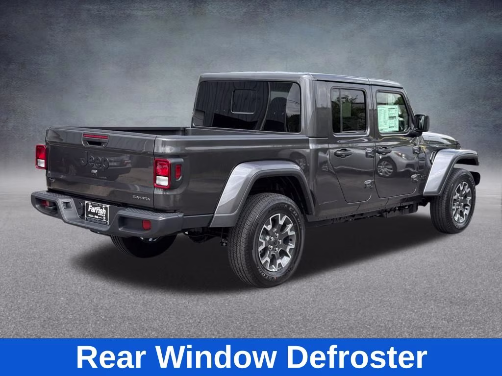 2026 Granite Crystal Metallic Clearcoat Jeep Gladiator Sahara 4X4 Truck
