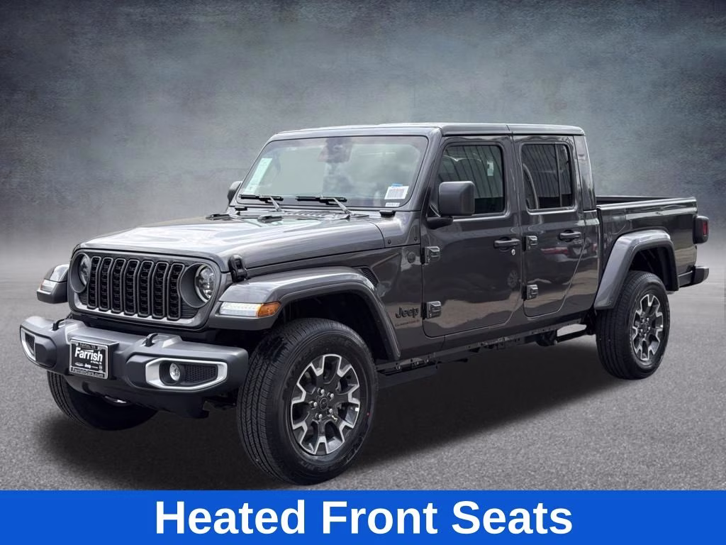 2026 Granite Crystal Metallic Clearcoat Jeep Gladiator Sahara 4X4 Truck