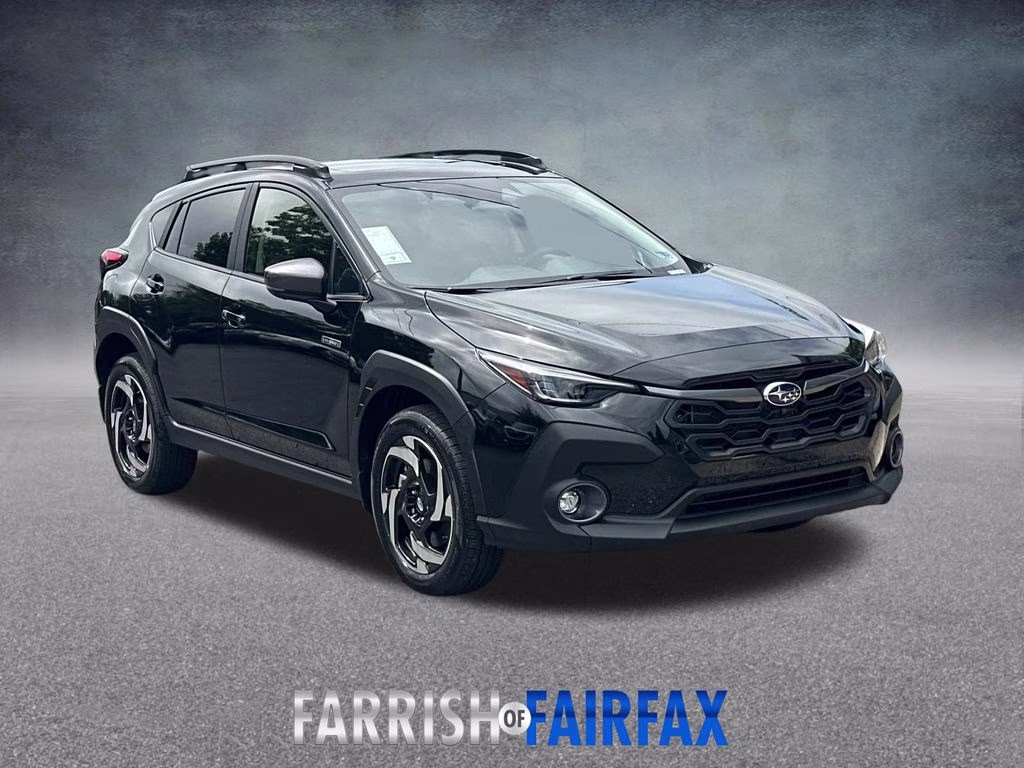 2026 Crystal Black Silica Subaru Crosstrek Hybrid Limited AWD SUV