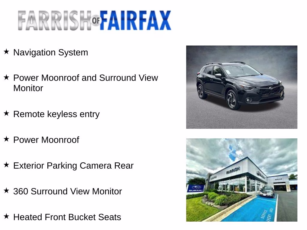 2026 Crystal Black Silica Subaru Crosstrek Hybrid Limited AWD SUV
