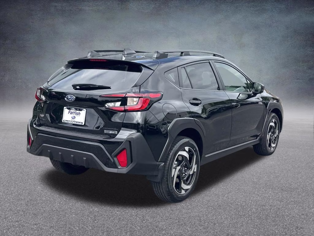 2026 Crystal Black Silica Subaru Crosstrek Hybrid Limited AWD SUV