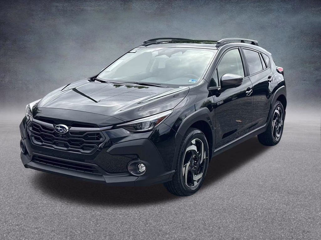 2026 Crystal Black Silica Subaru Crosstrek Hybrid Limited AWD SUV