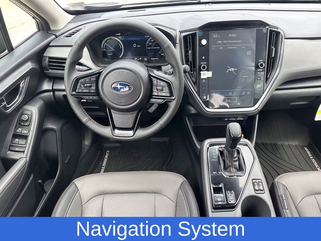 2026 Crystal Black Silica Subaru Crosstrek Hybrid Limited AWD SUV
