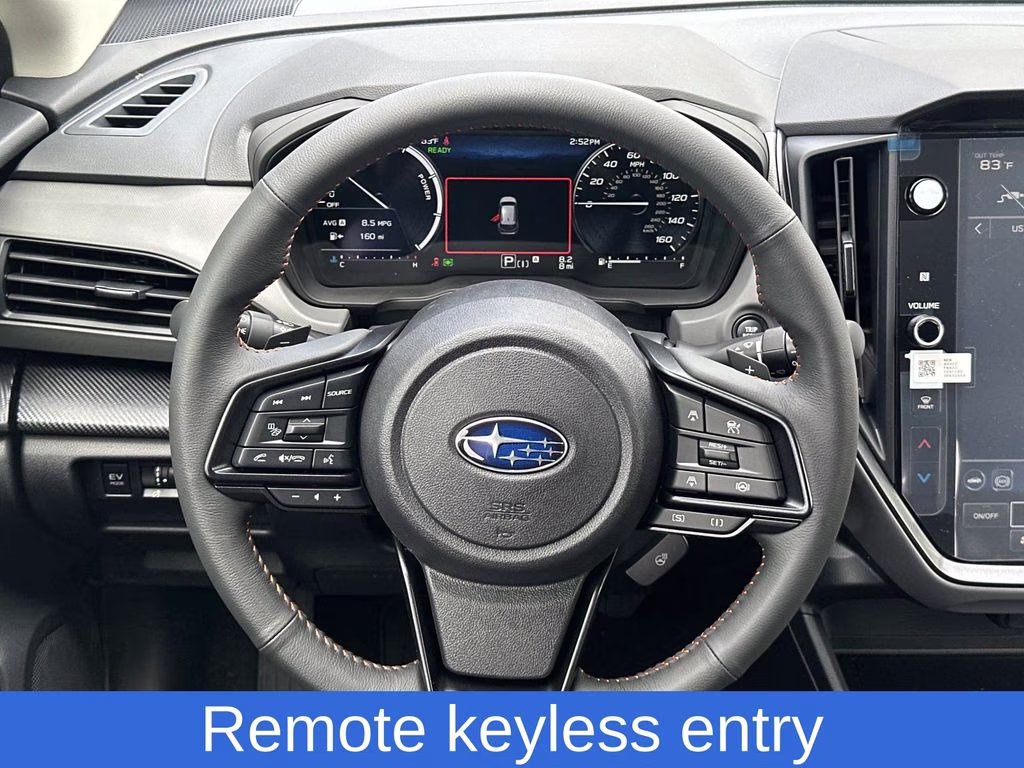 2026 Crystal Black Silica Subaru Crosstrek Hybrid Limited AWD SUV
