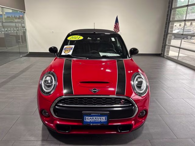 2021 Chili Red MINI Cooper S Iconic FWD Convertible