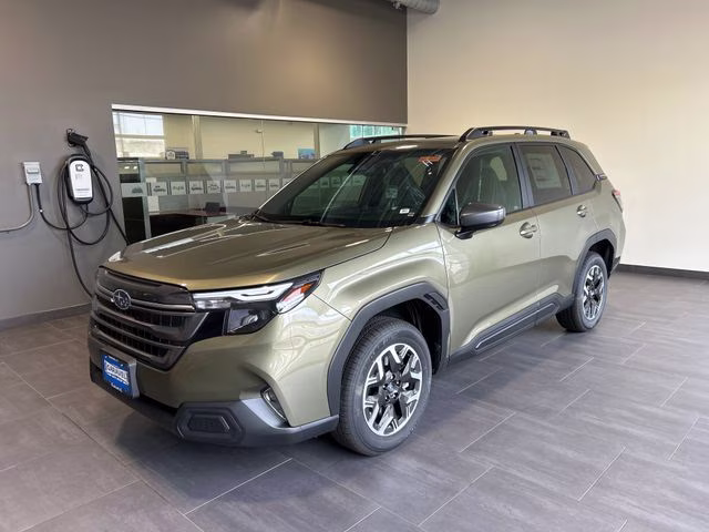 2026 Green Subaru Forester Premium AWD SUV