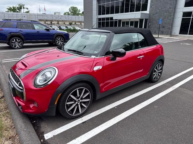 2021 Chili Red MINI Cooper S FWD Convertible