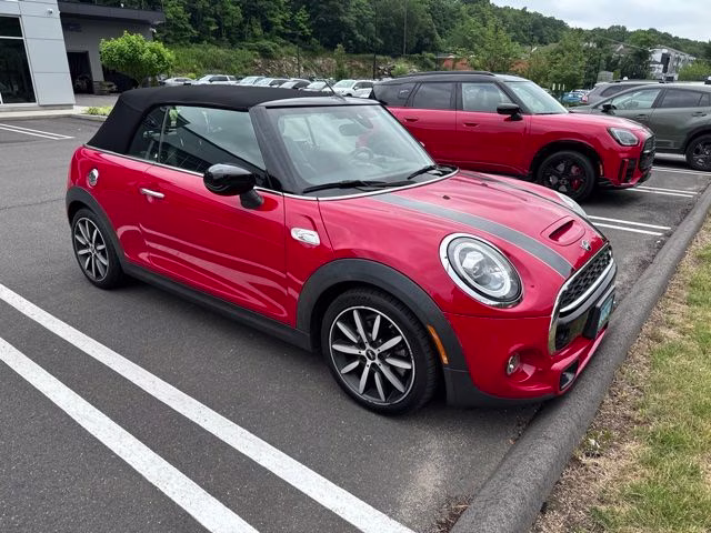 2021 Chili Red MINI Cooper S FWD Convertible