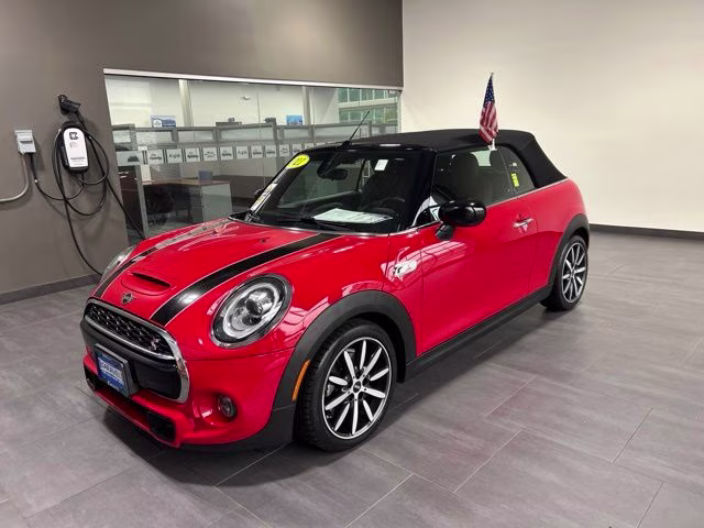 2021 Chili Red MINI Cooper S Iconic FWD Convertible