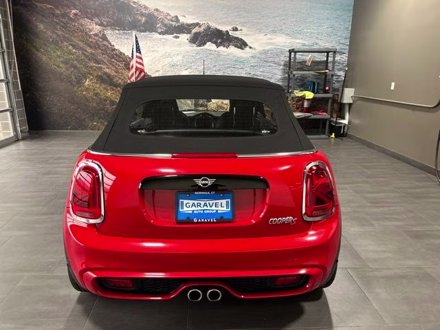 2021 Chili Red MINI Cooper S Iconic FWD Convertible