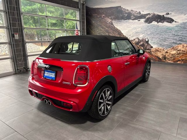2021 Chili Red MINI Cooper S Iconic FWD Convertible