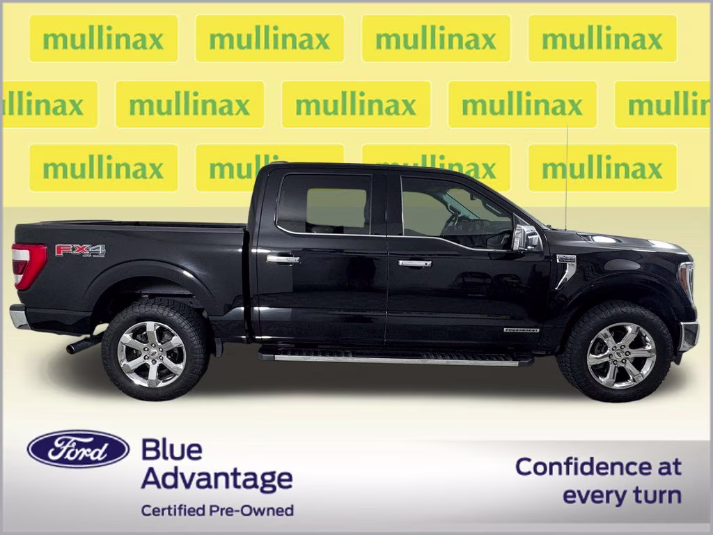 2021 Agate Black Metallic Ford F-150 Lariat 4X4 Truck