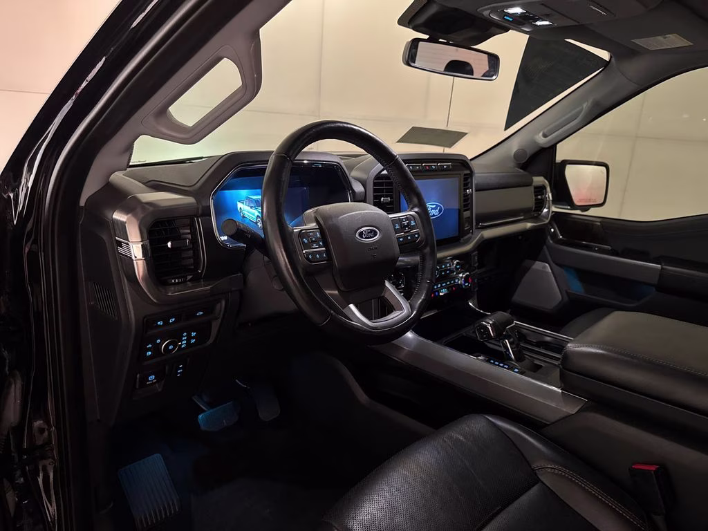 2021 Agate Black Metallic Ford F-150 Lariat 4X4 Truck