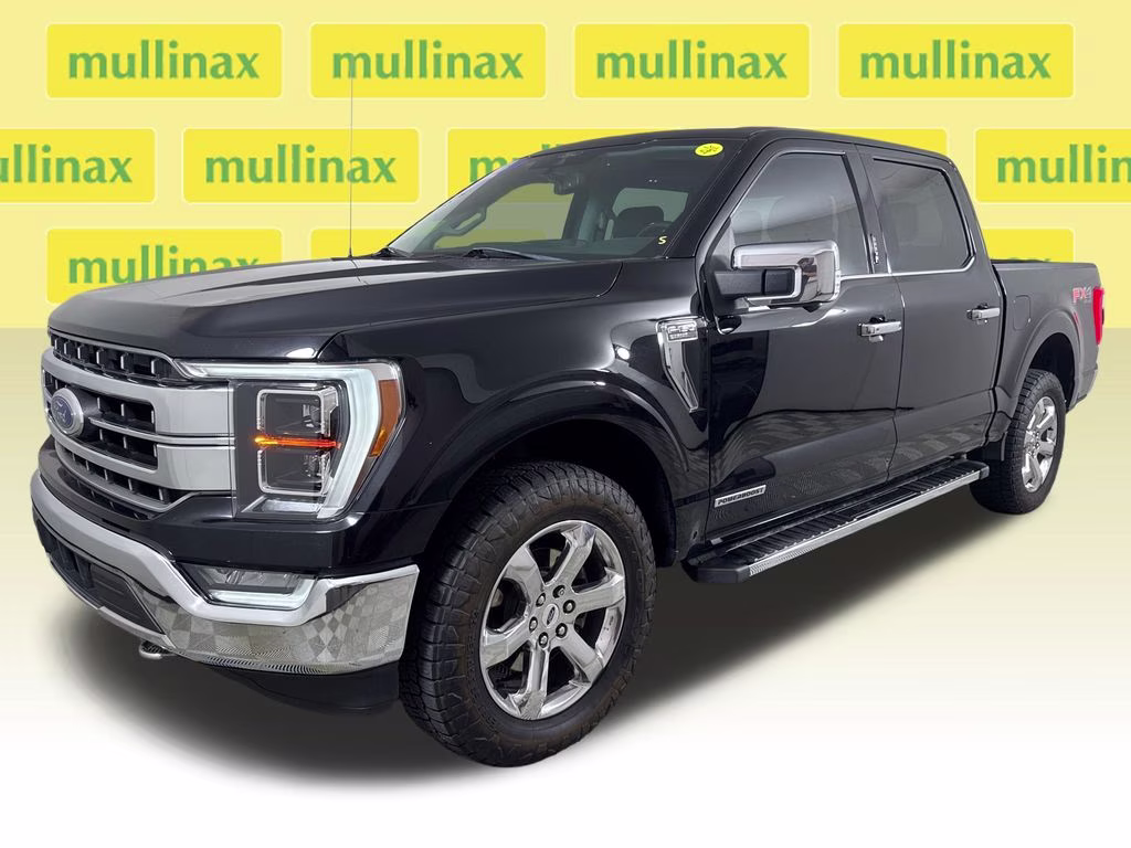 2021 Agate Black Metallic Ford F-150 Lariat 4X4 Truck