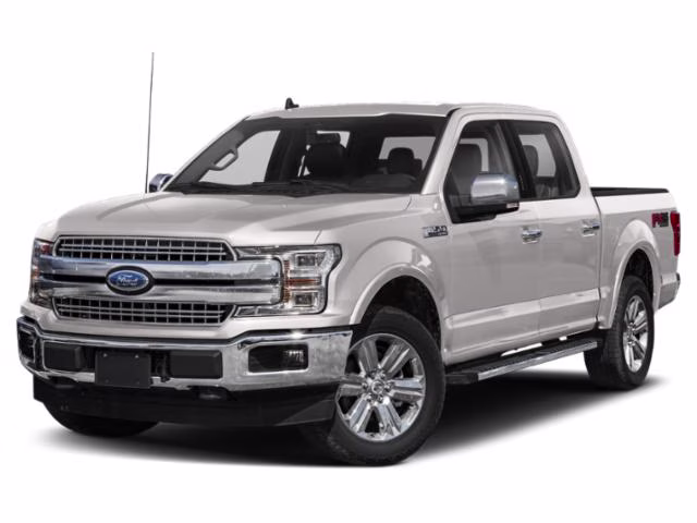 2018 White Platinum Ford F-150 Lariat 4X4 Truck