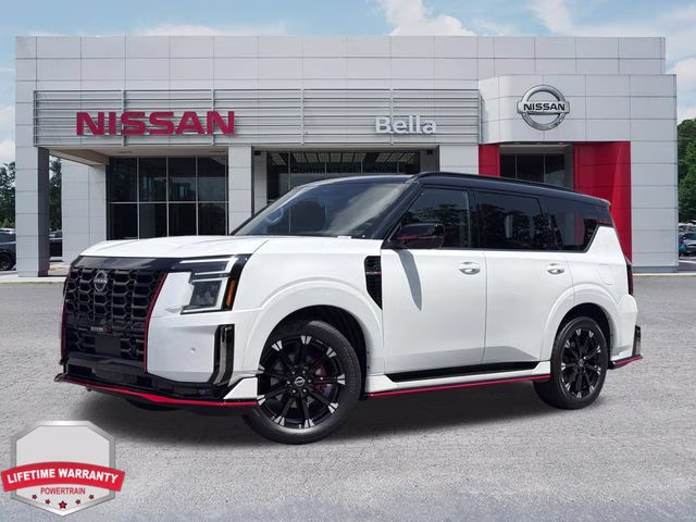 2026 Everest White Pearl/Black Nissan Armada NISMO 4X4 SUV
