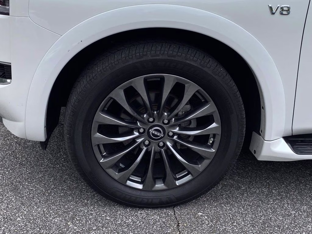 2022 Aspen White Tricoat Nissan Armada Platinum RWD SUV