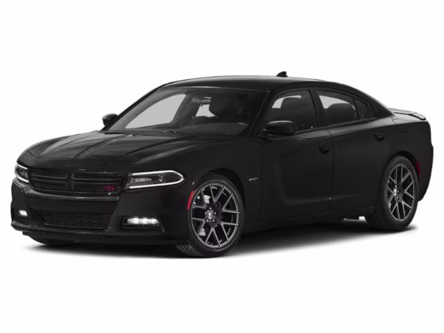 2015 Pitch Black Dodge Charger R/T RWD Sedan