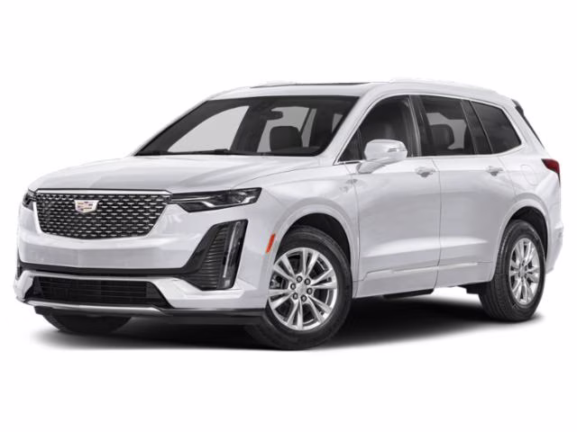 2024 Crystal White Tricoat Cadillac XT6 Luxury AWD SUV