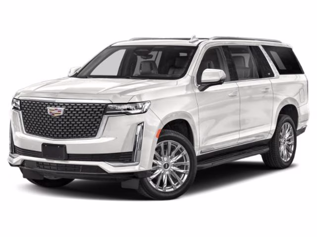 2024 Crystal White Tricoat Cadillac Escalade ESV 4WD Premium Luxury 4X4