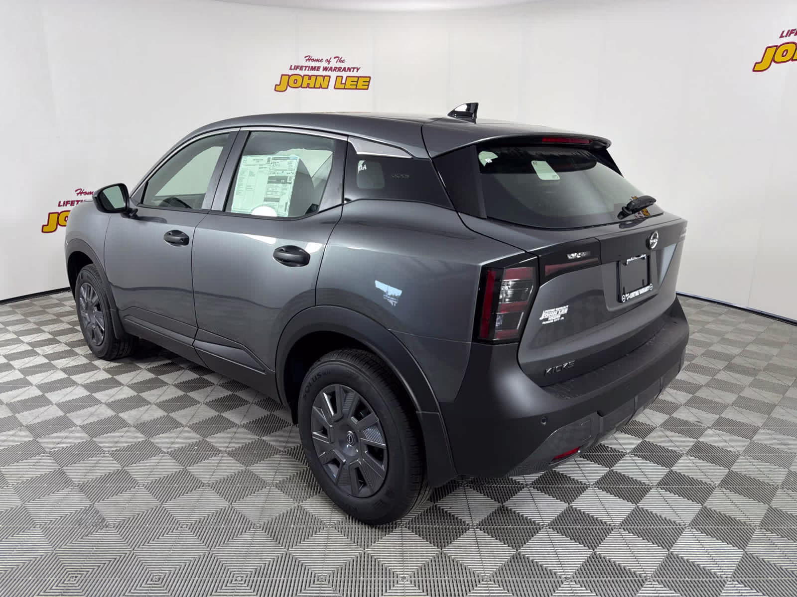 2026 Gun Metallic Nissan Kicks S FWD SUV