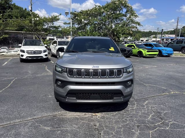2024 Silver Jeep Compass Latitude 4X4 SUV