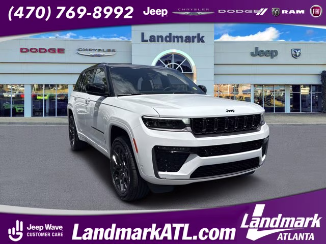 2026 Bright White Clearcoat Jeep Grand Cherokee Summit 4X4 SUV