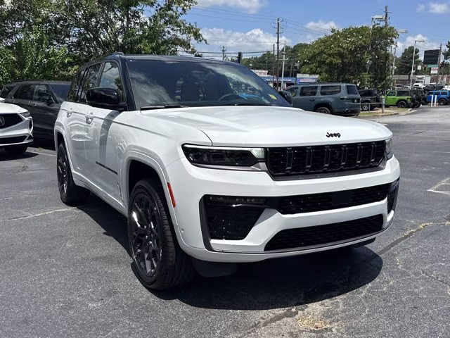 2026 Bright White Clearcoat Jeep Grand Cherokee Summit 4X4 SUV